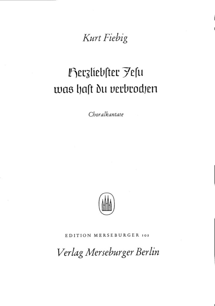 Herzliebster Jesu